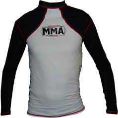 MMA  Rashguard tričko COMBAT WHITE