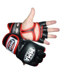 MMA Grapplingové rukavice FAITO red