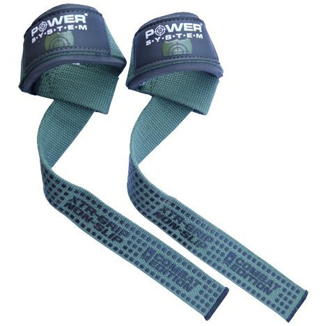 POWER SYSTEM Posilovací trhačky s protiskluzem  X-COMBAT STRAPS